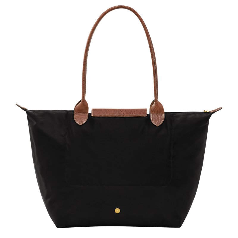 Longchamp Le Pliage Original Bolso de hombro L Lona reciclada - Negro Oferta especial