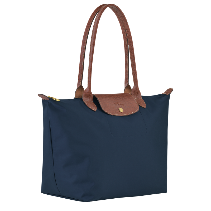 Longchamp Le Pliage Original Bolso de hombro L Lona reciclada - Azul Marino Envío gratis