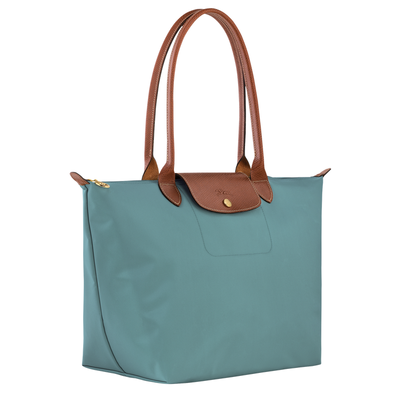 Longchamp Le Pliage Original Bolso de hombro L Lona reciclada - Eucalipto Últimos 2 días