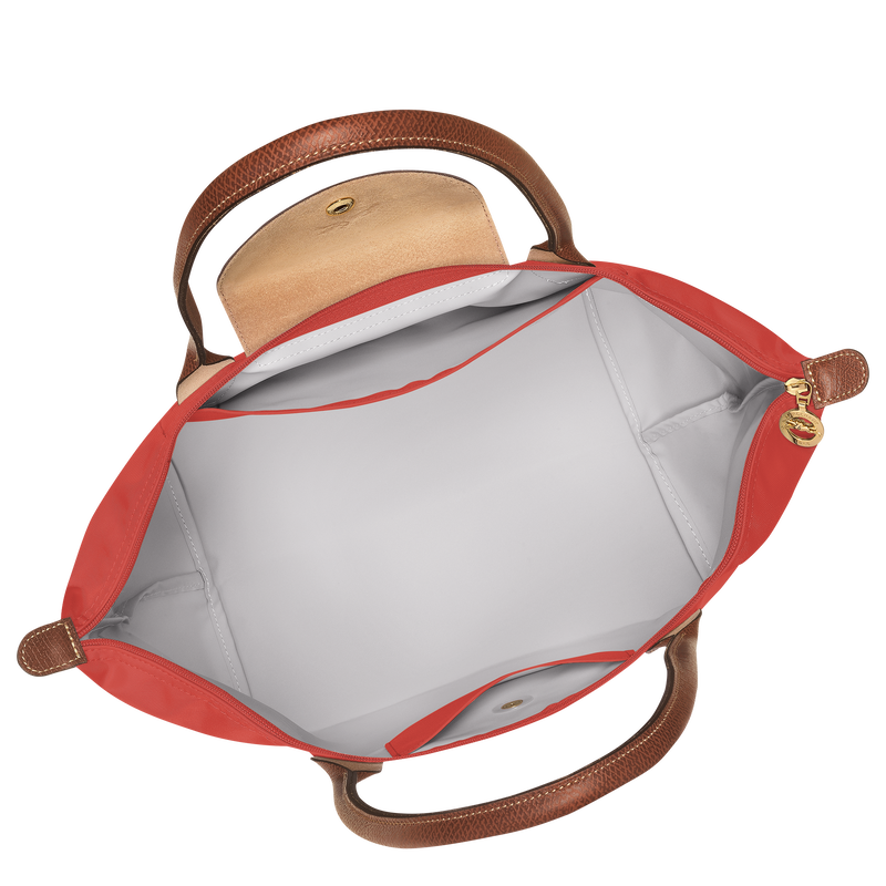 Longchamp Le Pliage Original Bolso de hombro L Lona reciclada - Tomate Último día