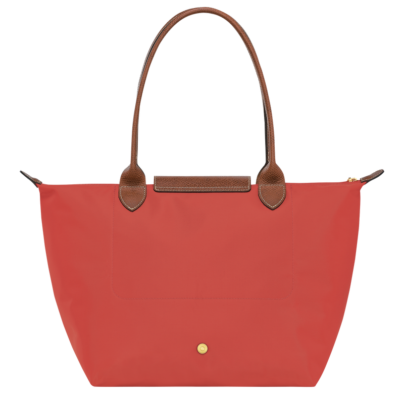 Longchamp Le Pliage Original Bolso de hombro M Lona reciclada - Tomate Superdescuento