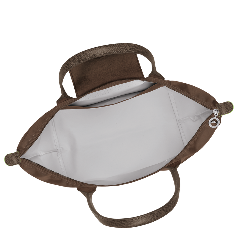 Longchamp Le Pliage Green Bolso de hombro L Lona reciclada - Tierra Liquidación