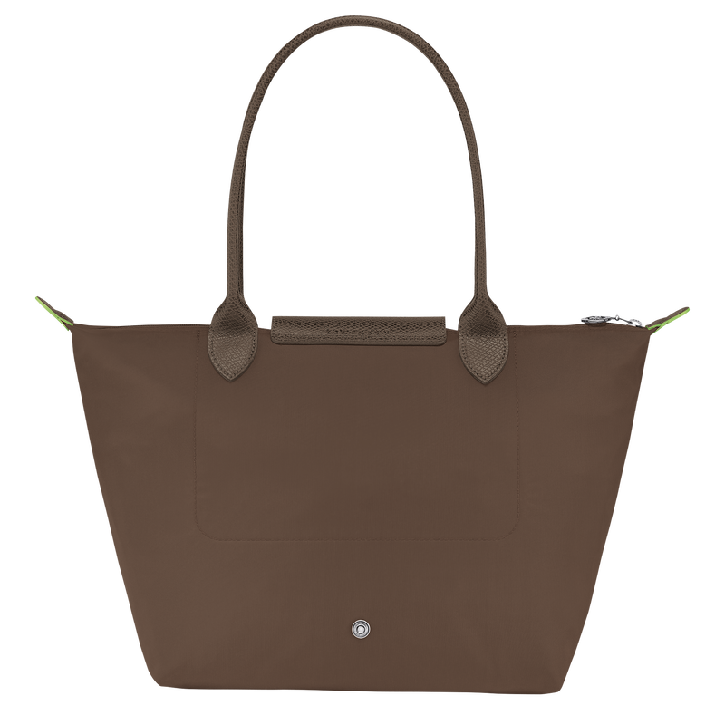 Longchamp Le Pliage Green Bolso de hombro M Lona reciclada - Tierra Limitado a 3 días