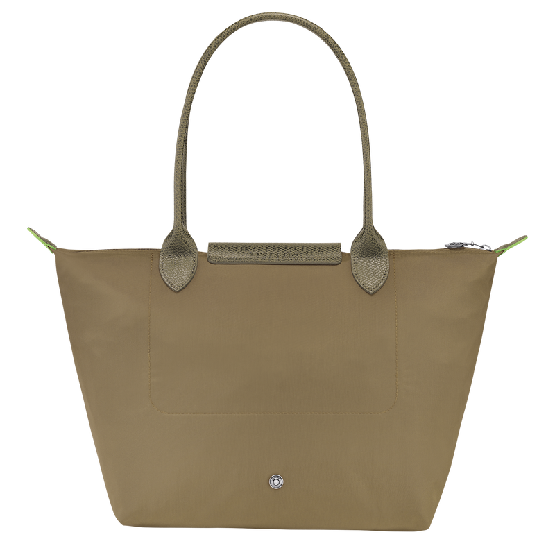 Longchamp Le Pliage Green Bolso de hombro M Lona reciclada - alcachofa Ahorra y exporta