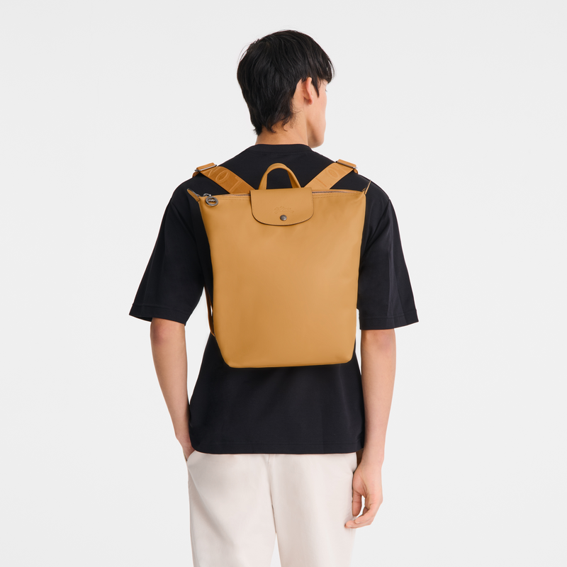 Longchamp Le Pliage Xtra Mochila M Cuero - Miel Precios de Black Friday