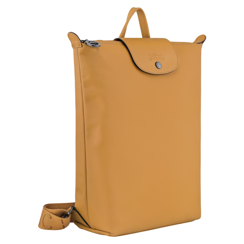 Longchamp Le Pliage Xtra Mochila M Cuero - Miel Precios de Black Friday