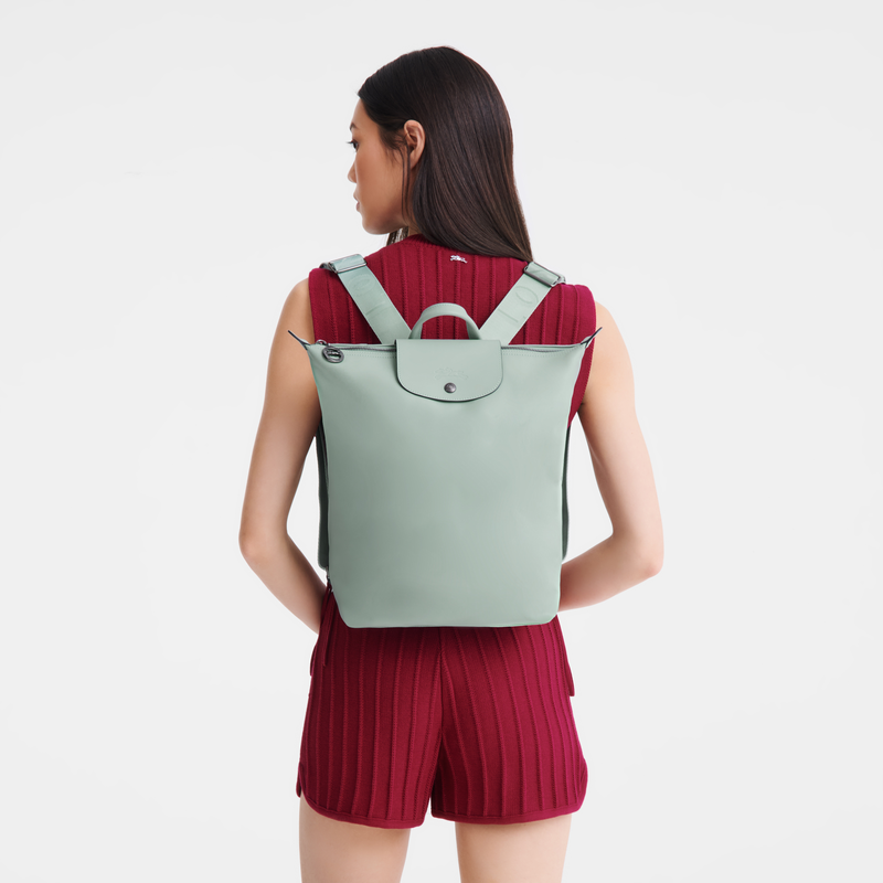 Longchamp Le Pliage Xtra Mochila M Cuero - Verbena En oferta