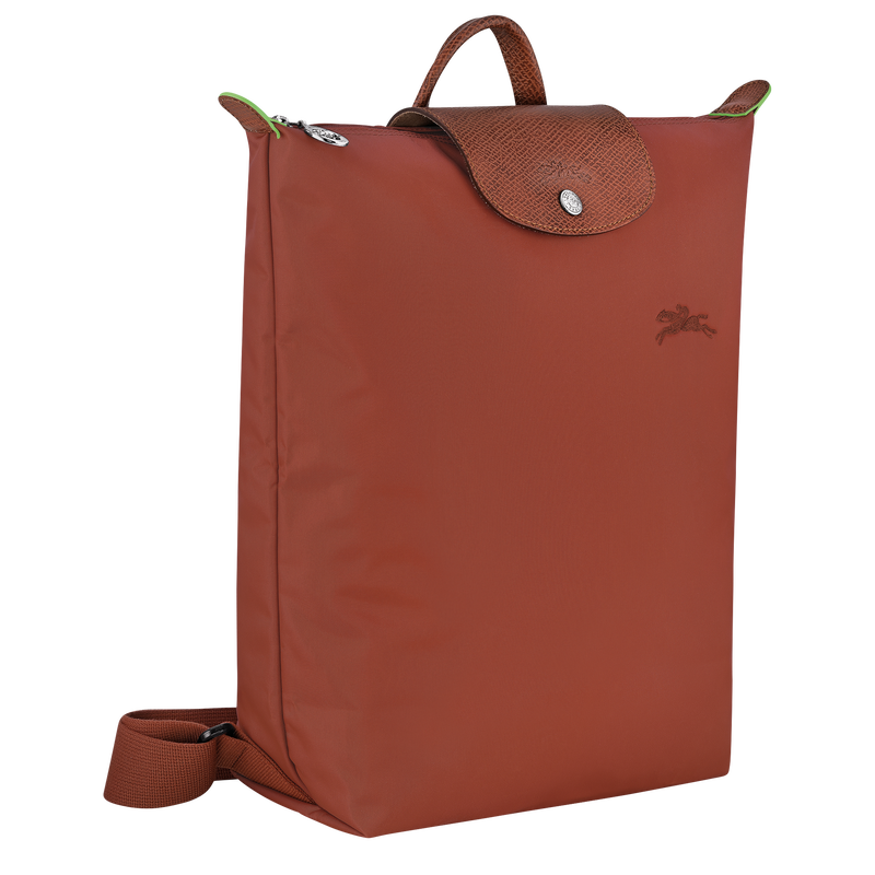 Longchamp Le Pliage Green Mochila M Tela - Castaño Grandes ahorros