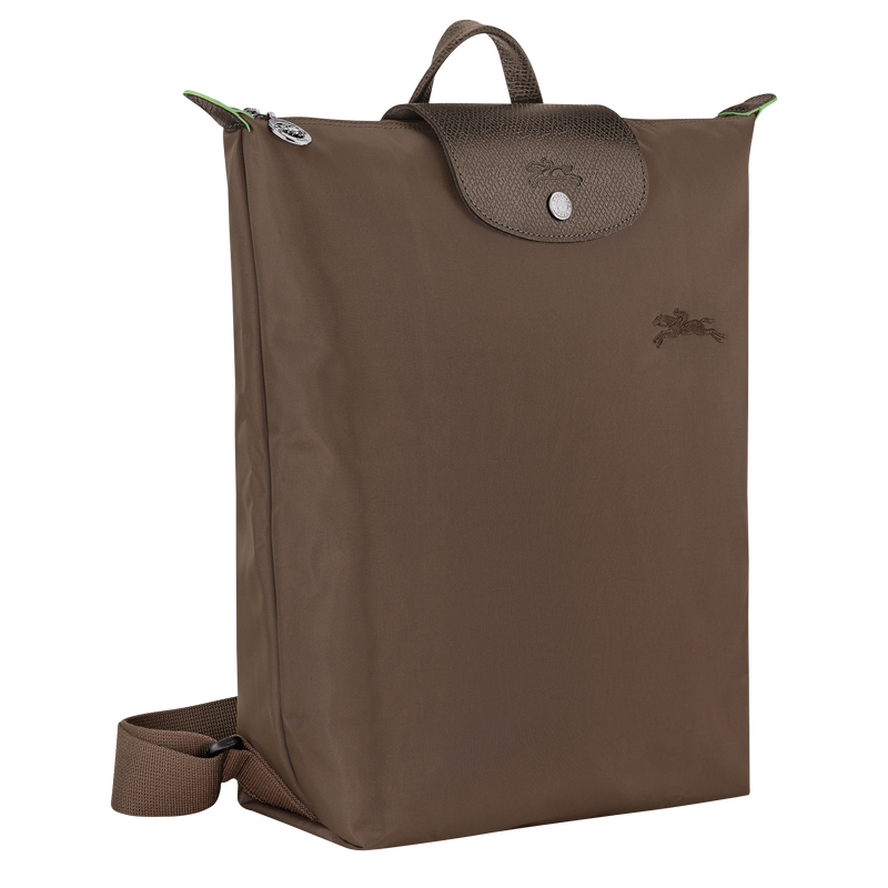 Longchamp Le Pliage Green Mochila M Tela - Tierra Precio ultrabajo