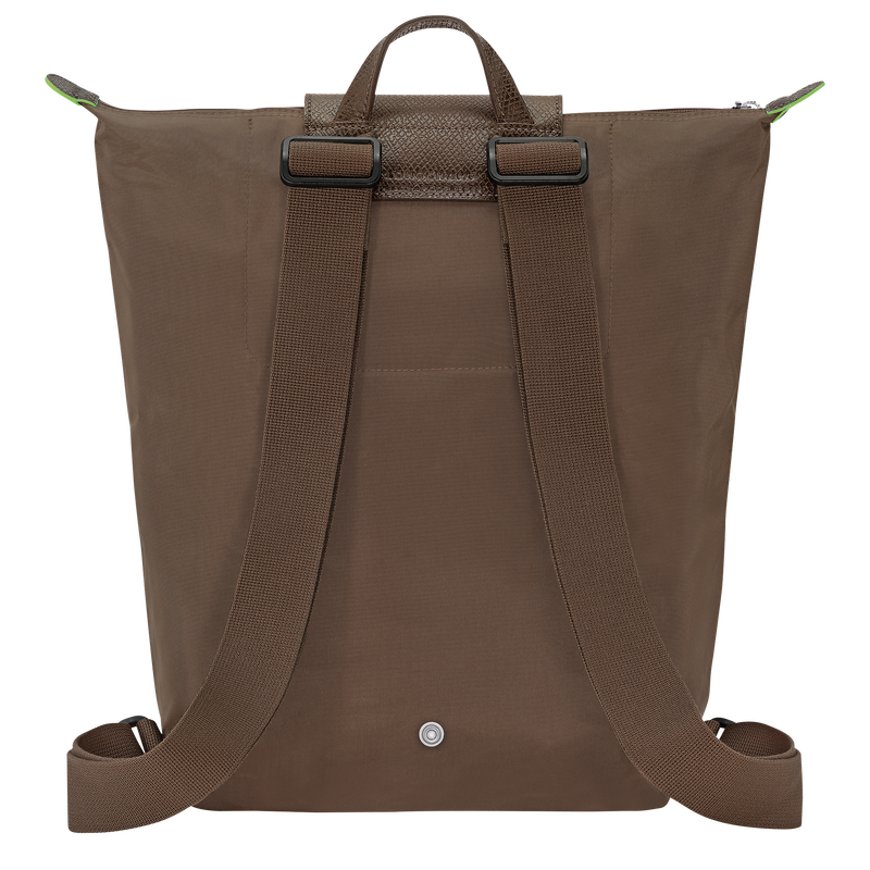 Longchamp Le Pliage Green Mochila M Tela - Tierra Precio ultrabajo