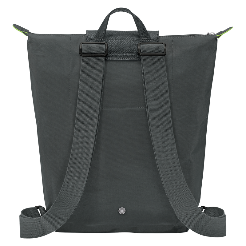 Longchamp Le Pliage Green Mochila M Tela - Grafito Devoluciones gratuitas