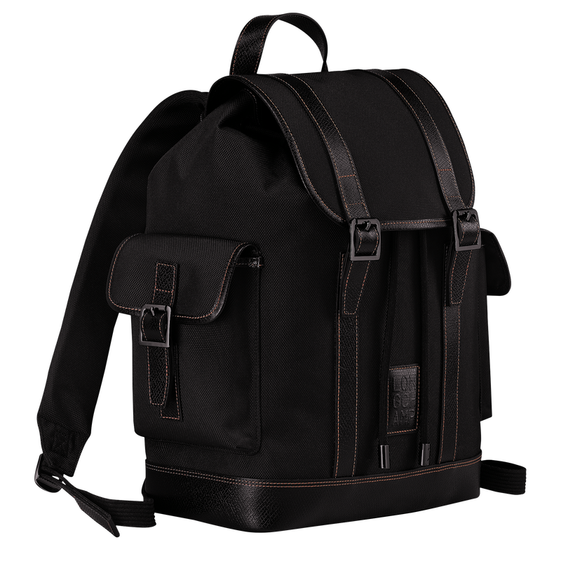 Longchamp Boxford Mochila Lona reciclada - Negro 2025