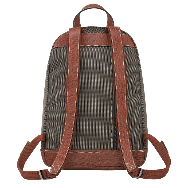 Longchamp Boxford Mochila Lona reciclada - Marrón Outlet online