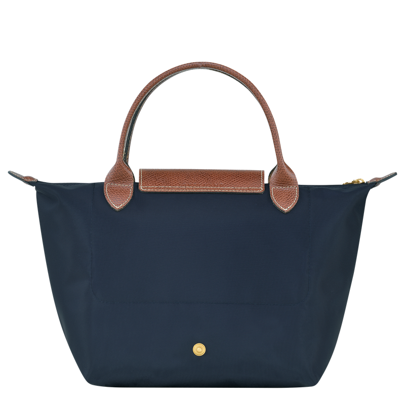 Longchamp Le Pliage Original Bolso con asa superior S Lona reciclada - Azul Marino Venta caliente