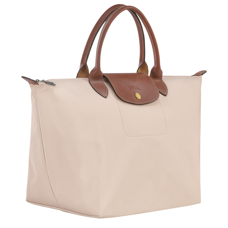 Longchamp Le Pliage Original Bolso con asa superior M Lona reciclada - Papel Tienda
