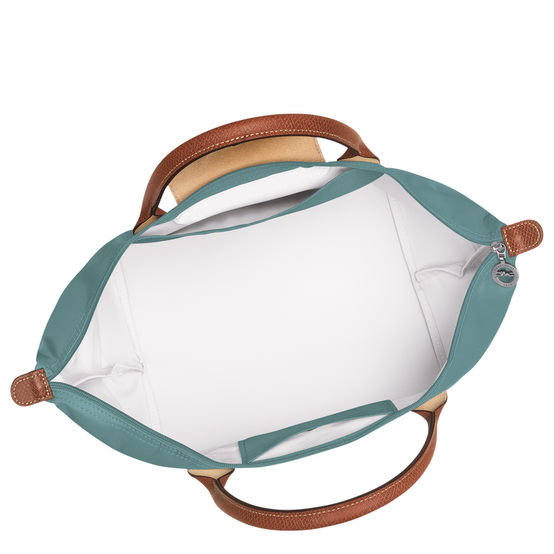 Longchamp Le Pliage Original Bolso con asa superior M Lona reciclada - Eucalipto Mejor oferta