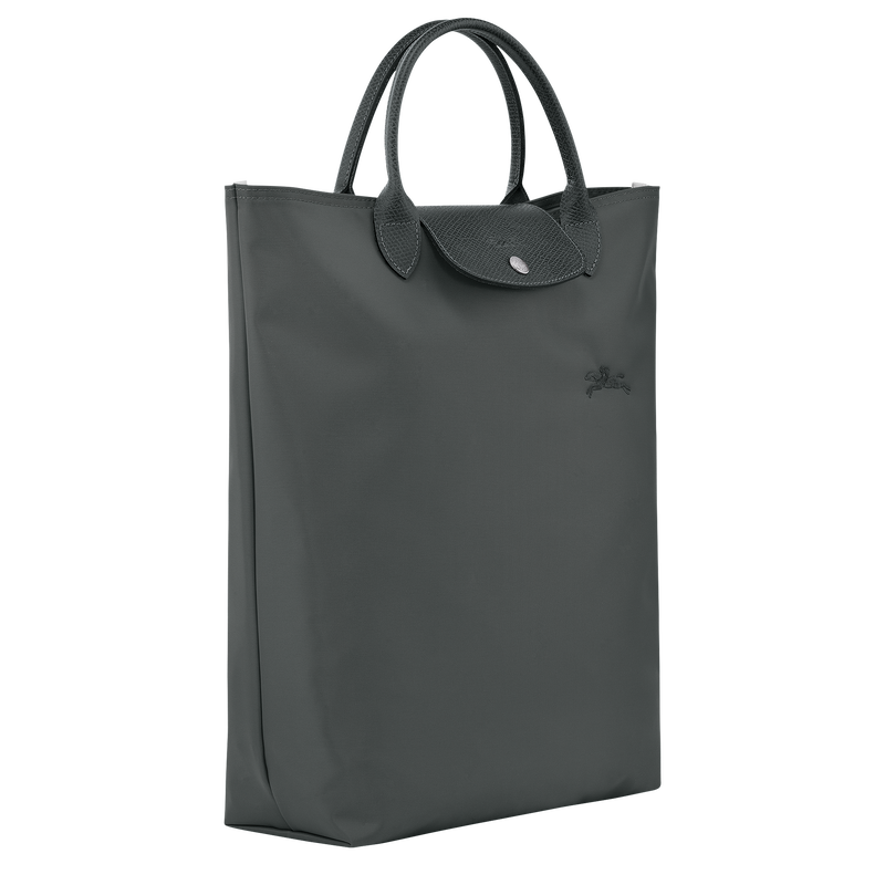 Longchamp Le Pliage Green Bolso shopper M Tela - Grafito Últimos 3 días