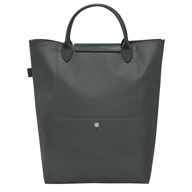 Longchamp Le Pliage Green Bolso shopper M Tela - Grafito Últimos 3 días