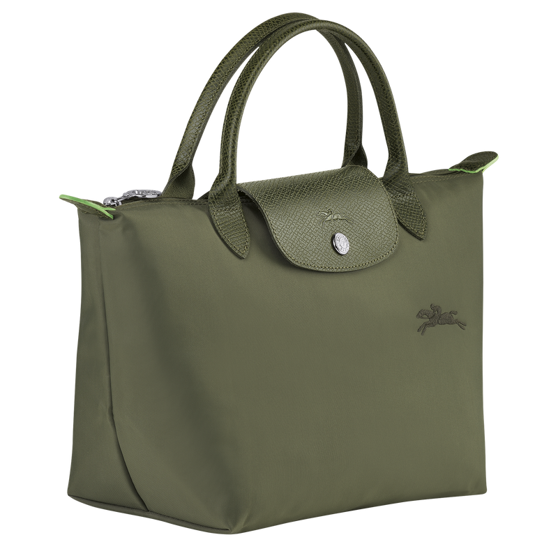 Longchamp Le Pliage Green Bolso con asa superior S Lona reciclada - Bosque ÚLTIMAS EDICIONES