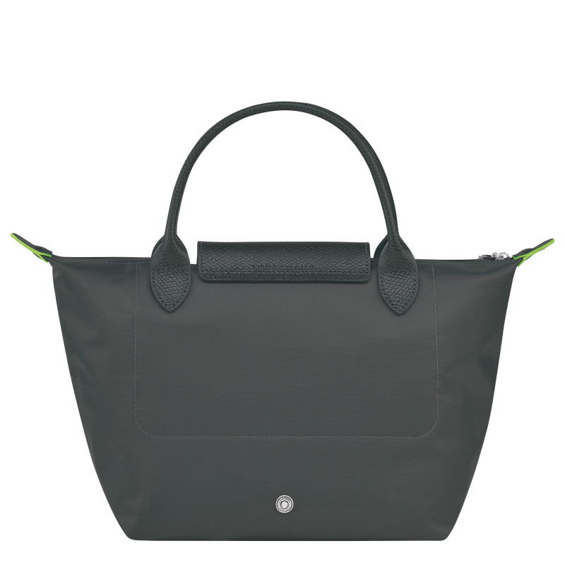 Longchamp Le Pliage Green Bolso con asa superior S Lona reciclada - Grafito Último día