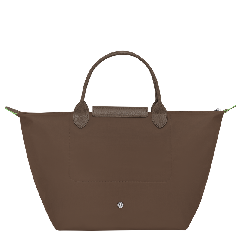 Longchamp Le Pliage Green Bolso con asa superior M Lona reciclada - Tierra Solo hoy