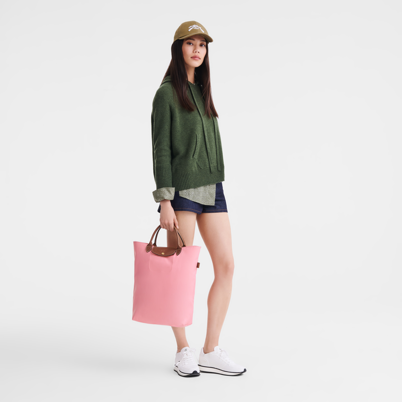 Longchamp Le Pliage Original Bolso shopper M Tela - Malvavisco Limitado a 3 días