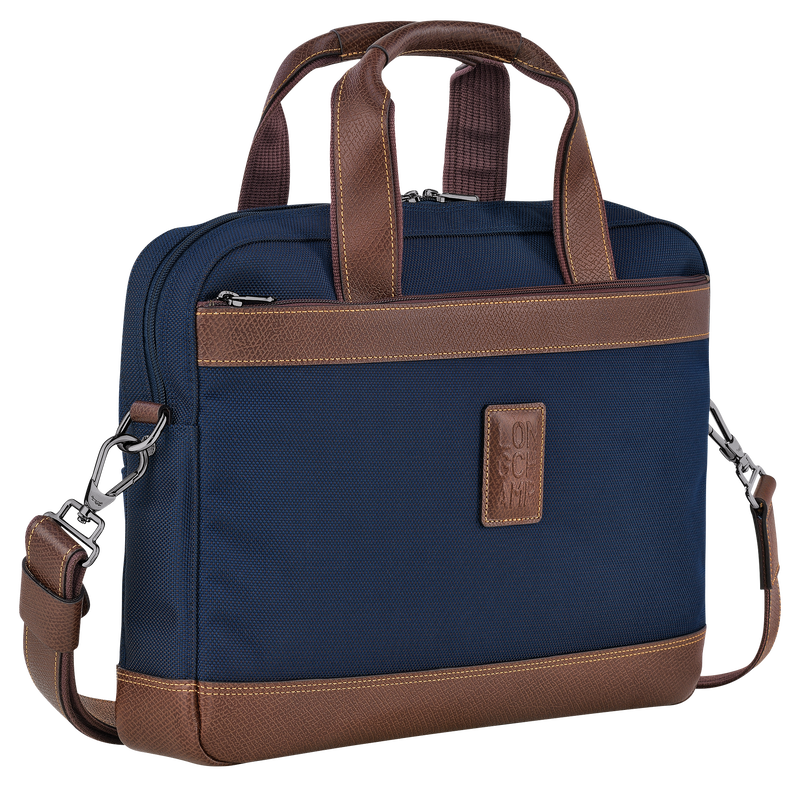 Longchamp Boxford Maletín S Lona reciclada - Azul Grandes ahorros