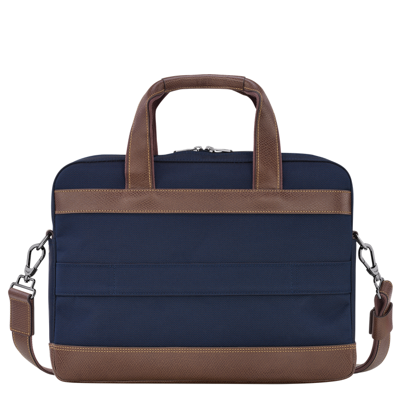 Longchamp Boxford Maletín S Lona reciclada - Azul Grandes ahorros
