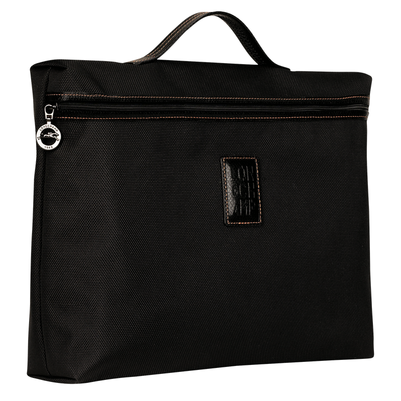 Longchamp Boxford Maletín S Lona reciclada - Negro 2025