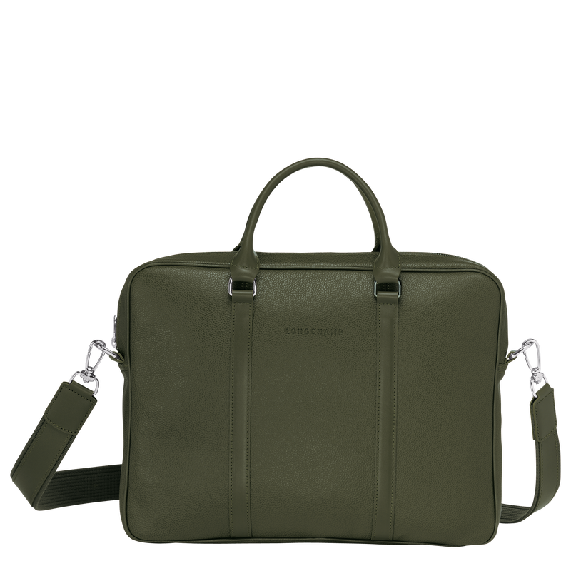 Longchamp Le Foulonné Maletín XS Cuero - Caqui