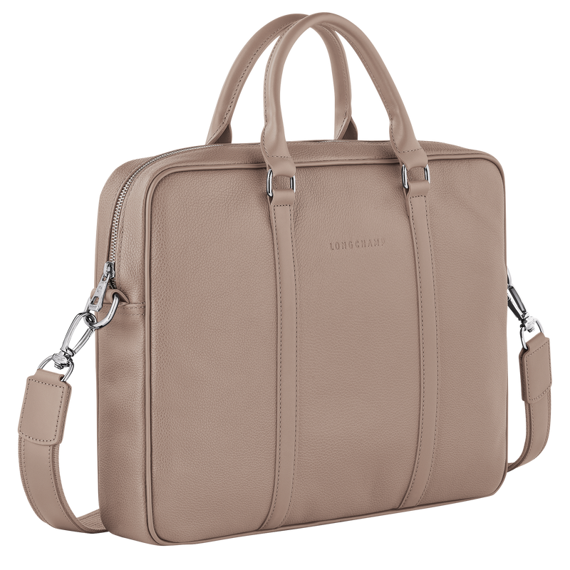 Longchamp Le Foulonné Maletín XS Cuero - Tórtola Rebajas