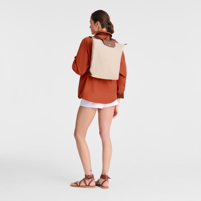 Longchamp Le Pliage Original Mochila M Tela - Papel Descuento