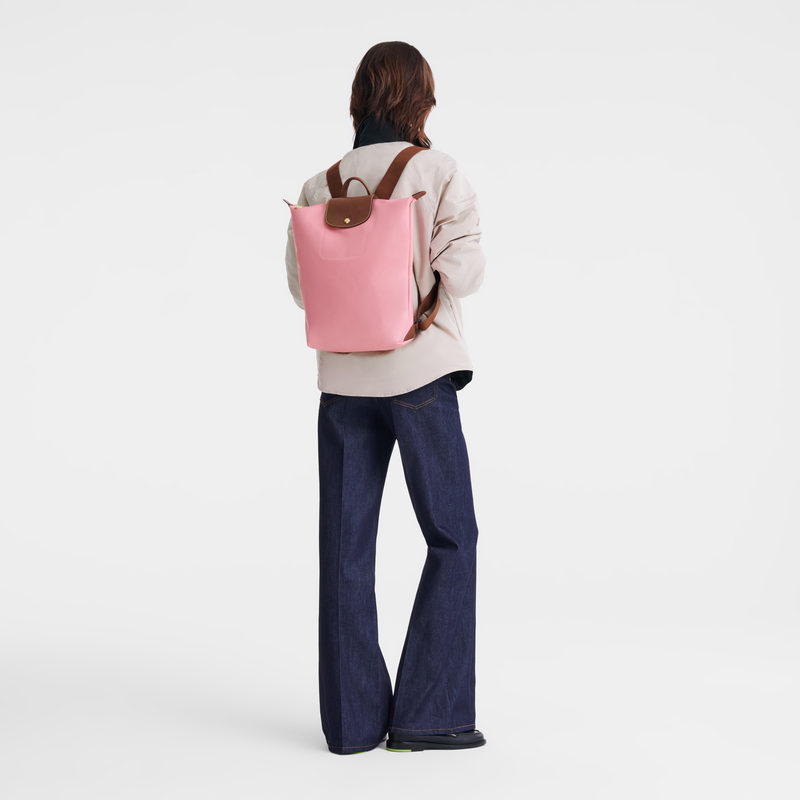 Longchamp Le Pliage Original Mochila M Tela - Malvavisco Tienda
