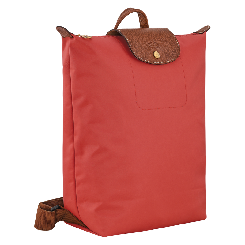 Longchamp Le Pliage Original Mochila M Tela - Tomate Liquidación