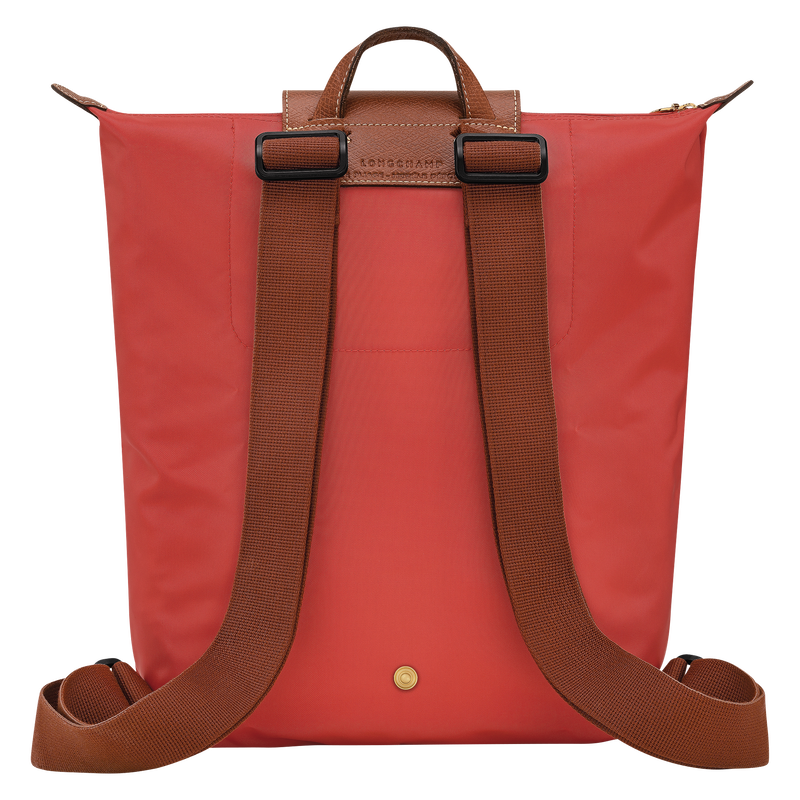 Longchamp Le Pliage Original Mochila M Tela - Tomate Liquidación