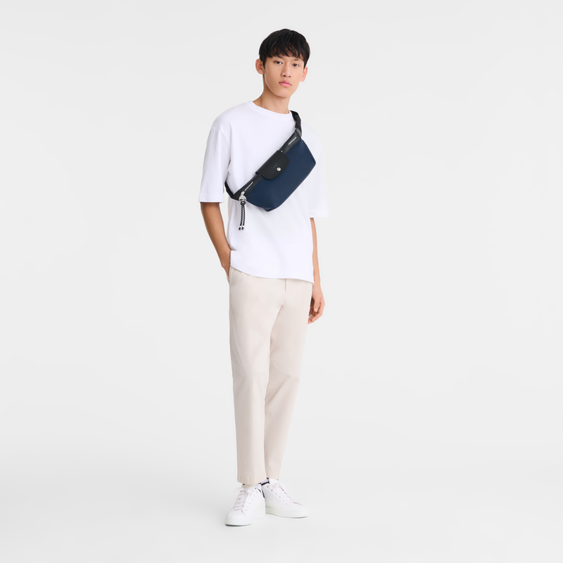 Longchamp Le Pliage Energy Riñonera M Tela - Azul Marino Envío gratis