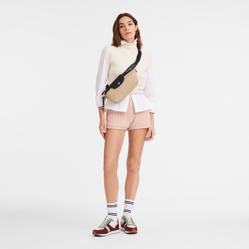 Longchamp Le Pliage Energy Riñonera M Tela - Arcilla Oferta especial
