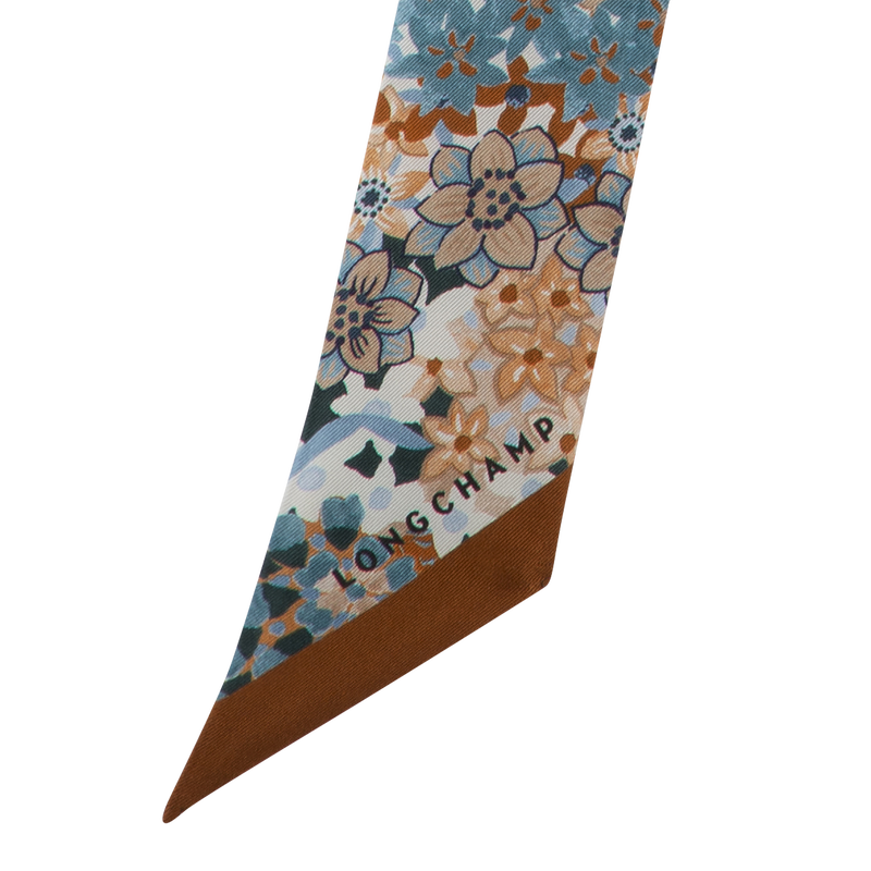 Longchamp Collier de fleurs Banda Seda - Corteza Descuentos del mes