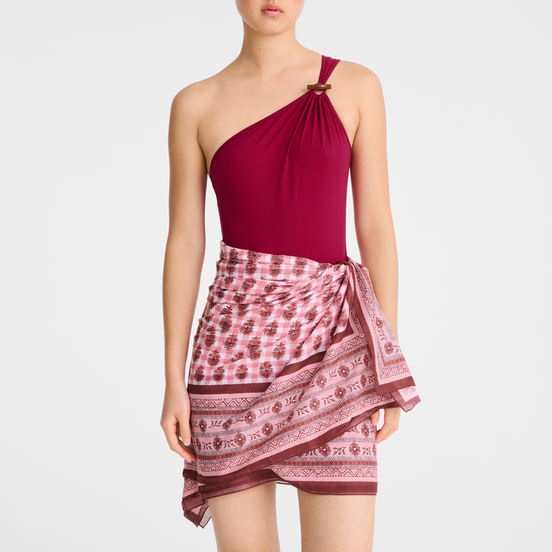 Longchamp La escapada bucólica Estolas Algodón - Blush Ofertas