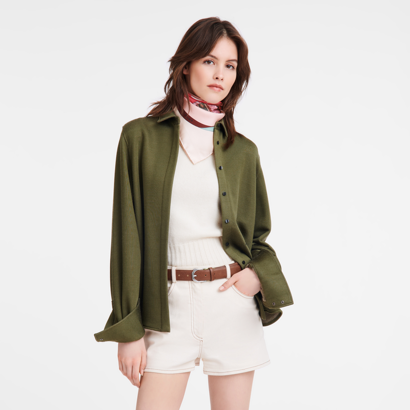 Longchamp Le Pliage Cinturón de mujer Cuero - Coñac Mejor oferta