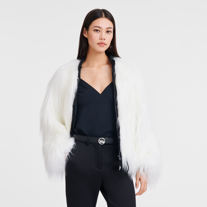 Longchamp La Médaille Longchamp Cinturón de mujer Cuero - Negro Último día