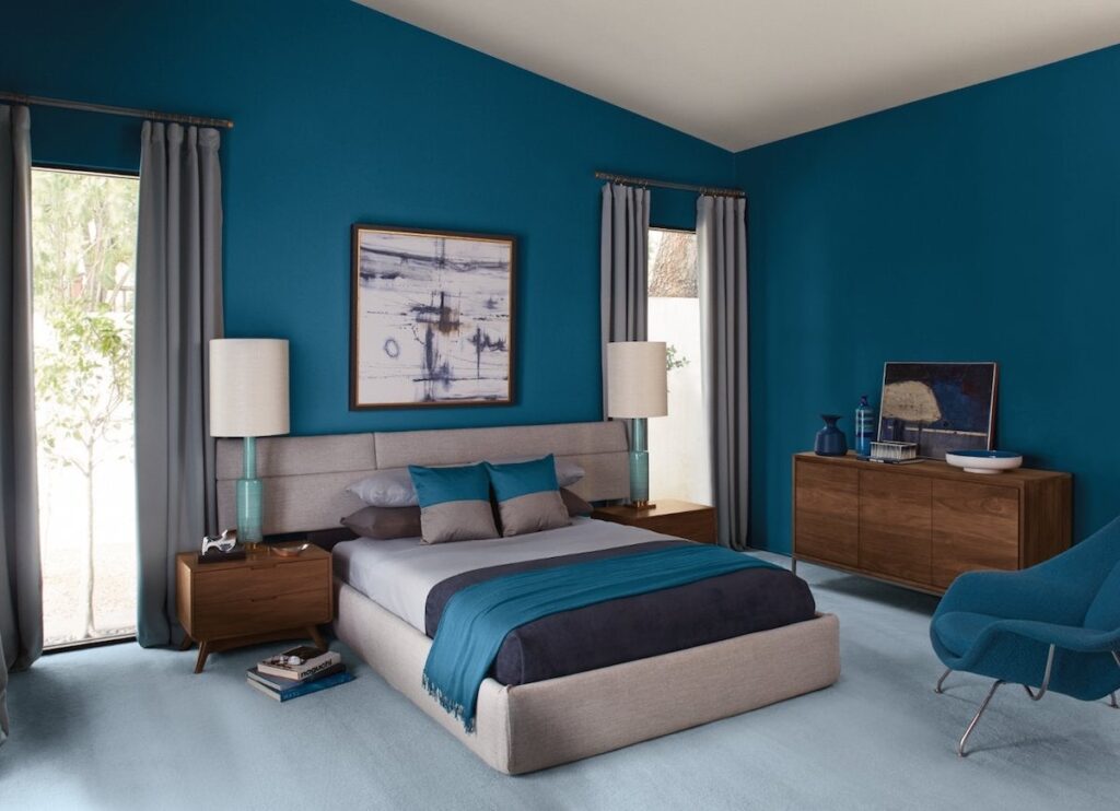 Mimub 8 colores que combinan con el azul en un dormitorio En oferta