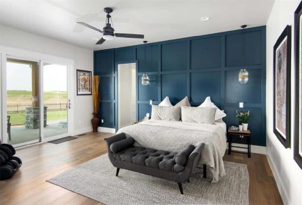 Mimub 8 colores que combinan con el azul en un dormitorio En oferta