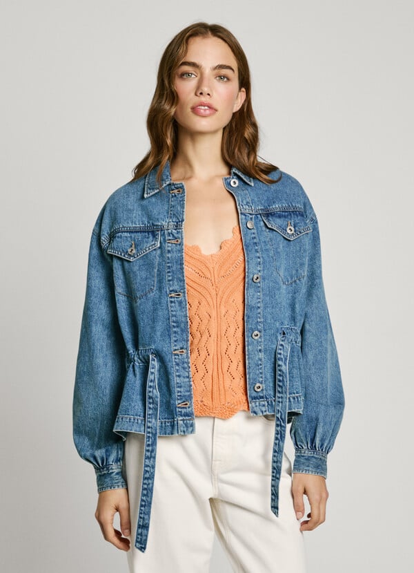 ﻿Pepe Jeans cazadora denim fit regular Descuento