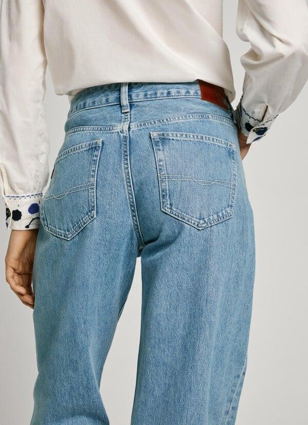 Pepe Jeans jeans fit loose y tiro alto - hazel Mejor oferta