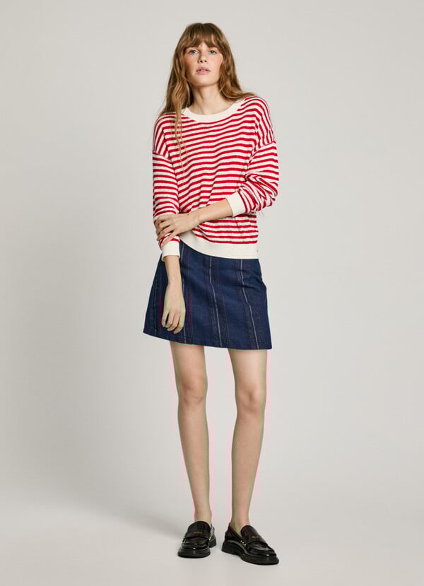 Pepe Jeans jersey de punto rayas Rebajas online