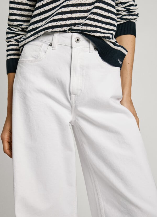 Pepe Jeans jeans fit wide y tiro alto - jaimy Rebajas top