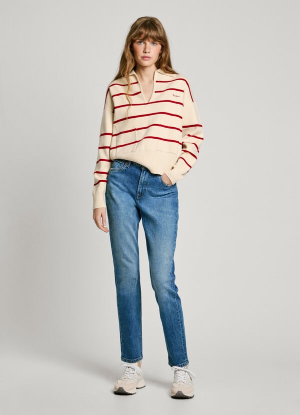 Pepe Jeans jersey de punto cuello polo Oferta especial