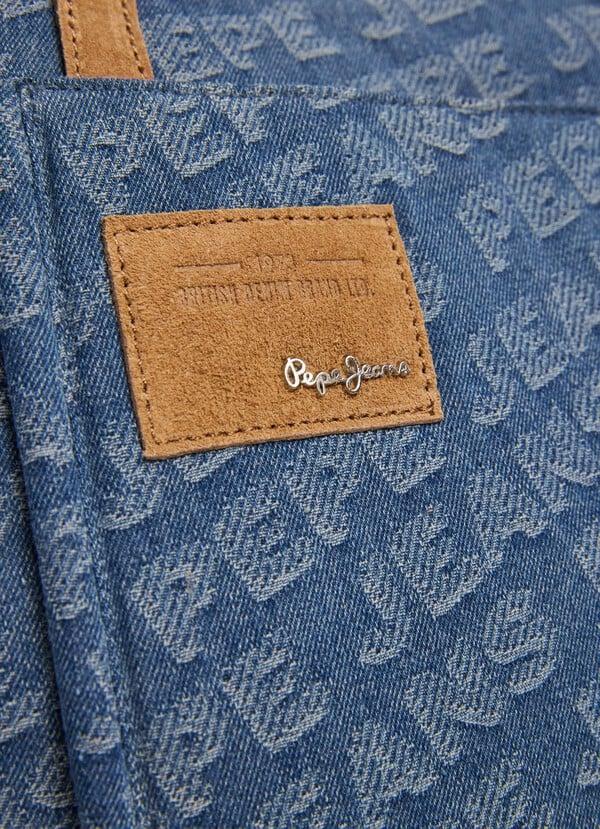 Pepe Jeans bolso tote denim con logo Últimos 3 días