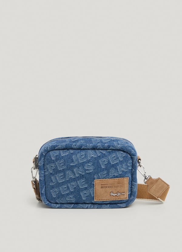 Pepe Jeans bandolera denim con logo Oferta especial de fábrica